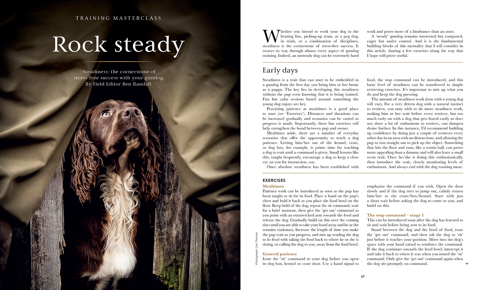 Gundog Journal Compendium Vol I, page 1