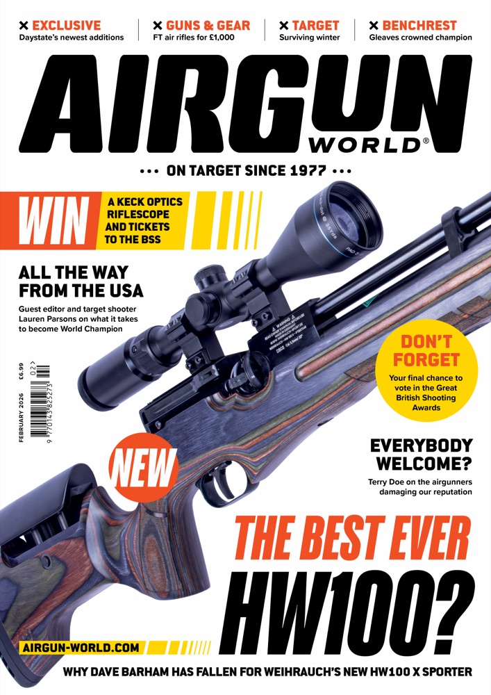 Airgun World February 2026 cover
