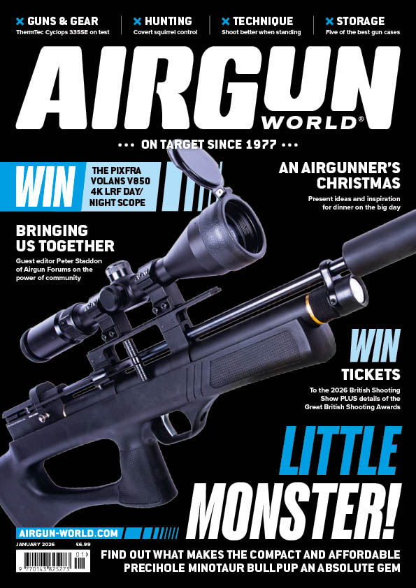 Airgun World January 2026 cover