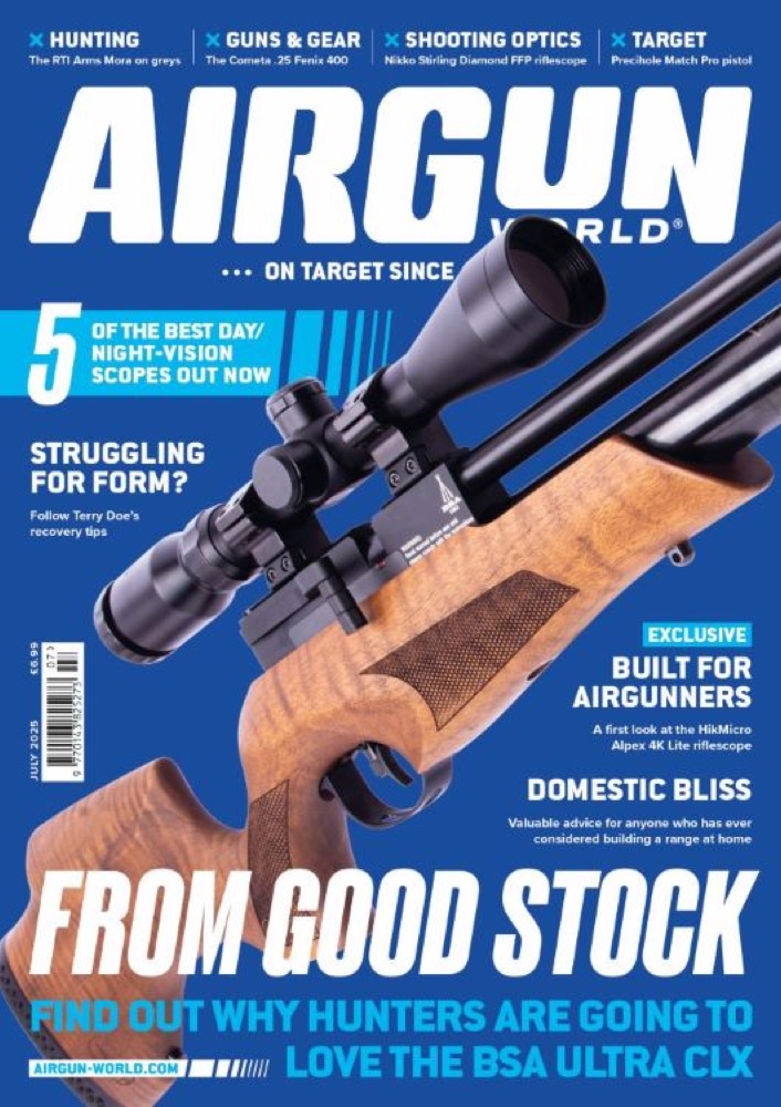 Airgun World July 2025 cover