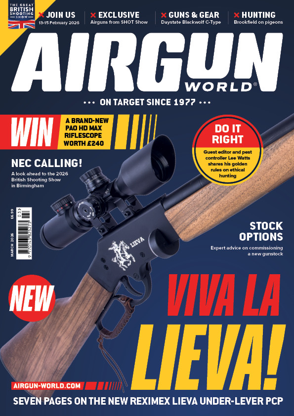 Airgun World March 2026 cover