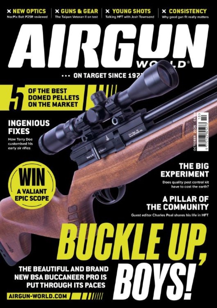 Airgun World October 2025 cover