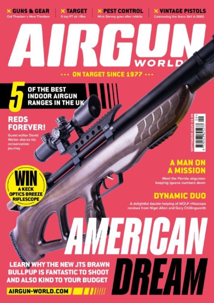Airgun World September 2025 cover