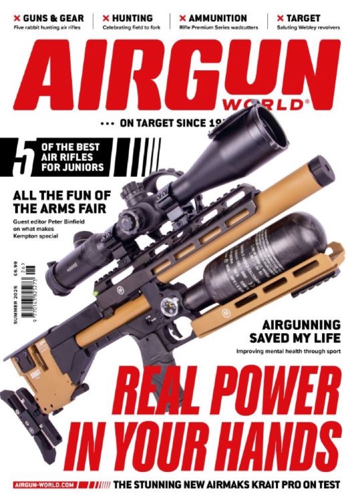 Airgun World Summer 2025 cover