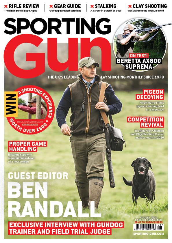 Sporting Gun August 2026 cover