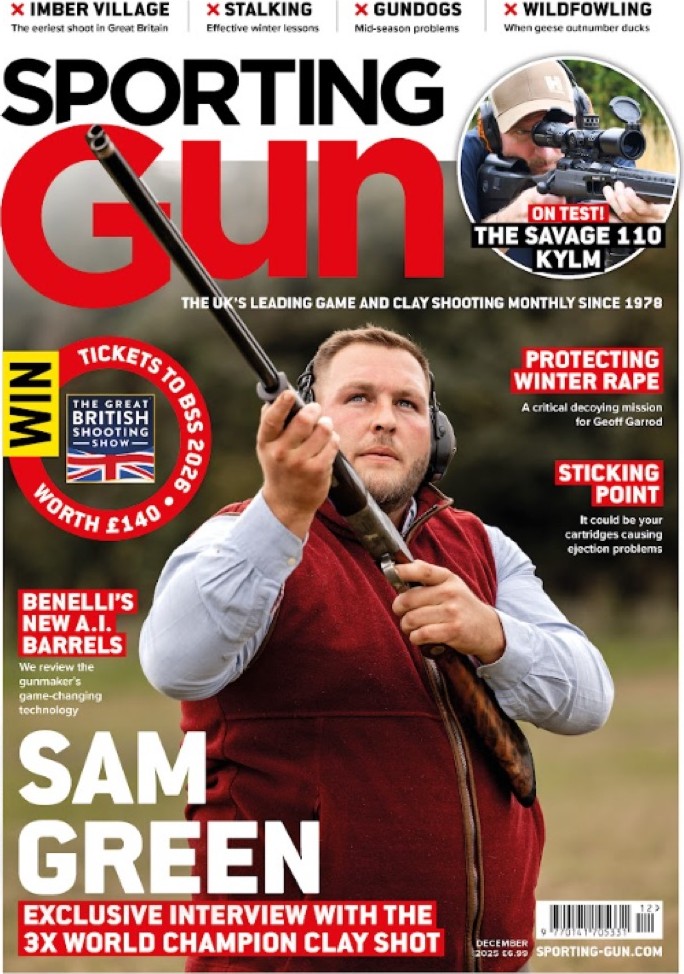 Sporting Gun December 2025 cover