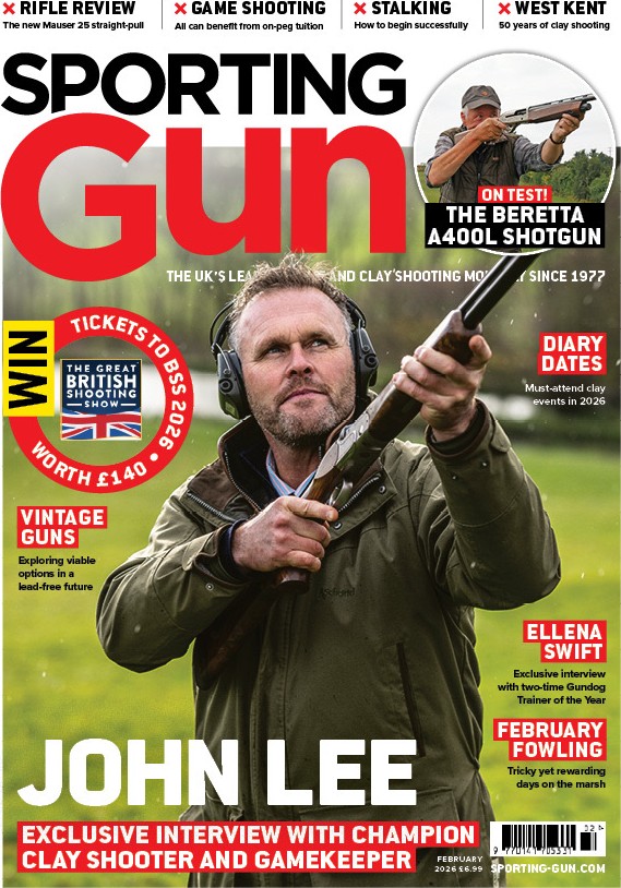 Sporting Gun February 2026 cover