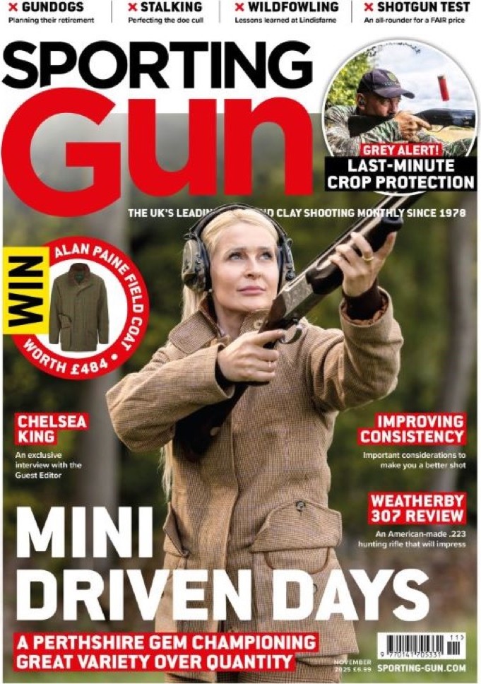 Sporting Gun November 2025 cover