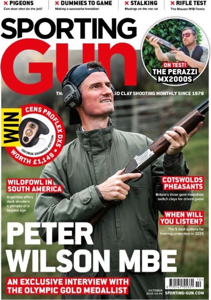 Sporting Gun October 2025 cover