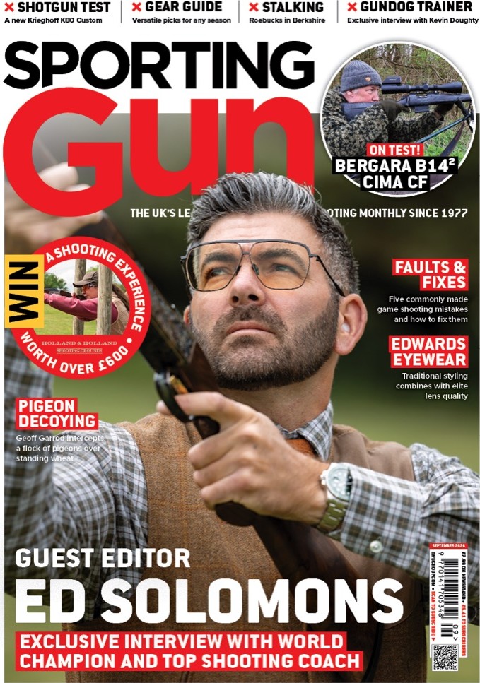Sporting Gun September 2026 cover