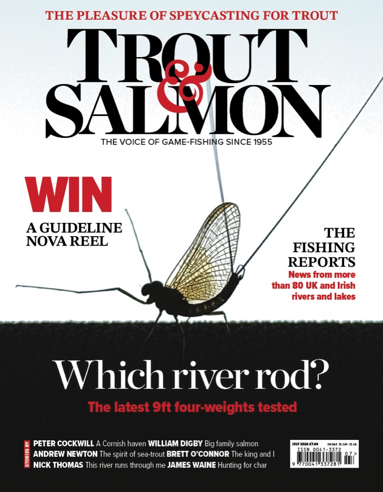 Trout & Salmon July 2026 cover