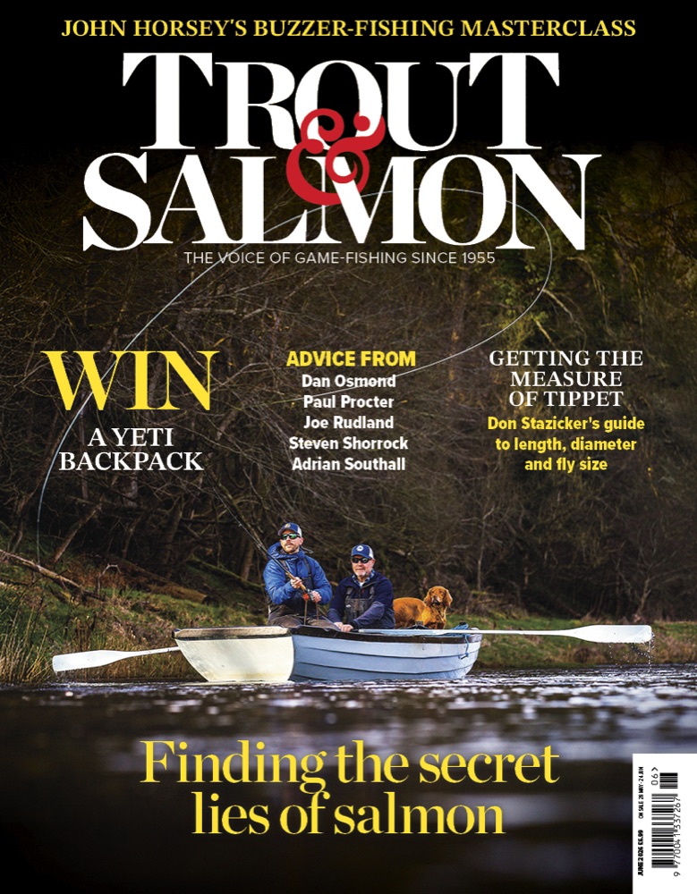 Trout & Salmon June 2026 cover