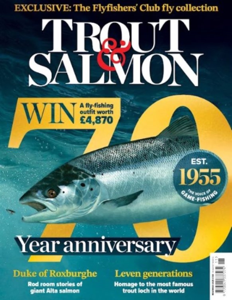 Trout & Salmon November 2025 cover